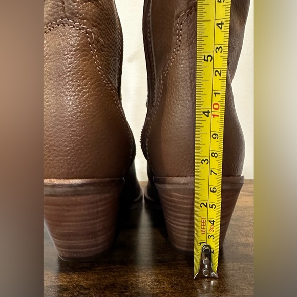 Dingo Women’s San Miguel Tan Leather Cowboy Boot NWT Sizes 7.5 & 8.5 - Picture 8 of 10